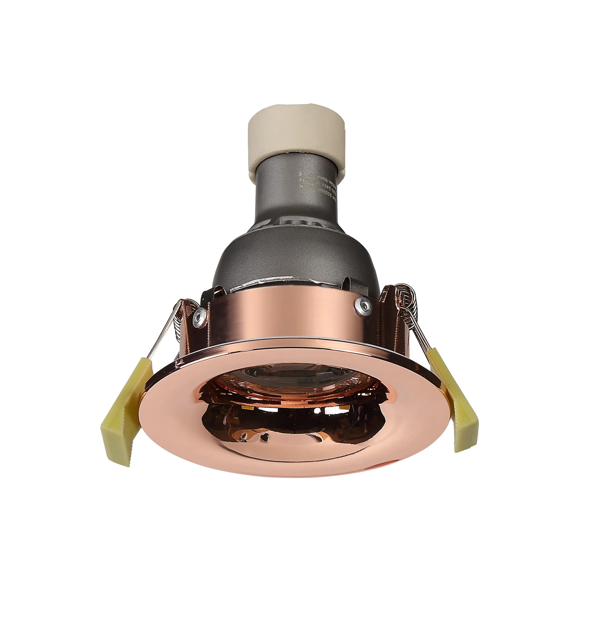 Bruve GU10 Recessed Round Rose Gold IP65 Downlighter, Cut-Out 68mm DX200406  Dlux Bruve IP65